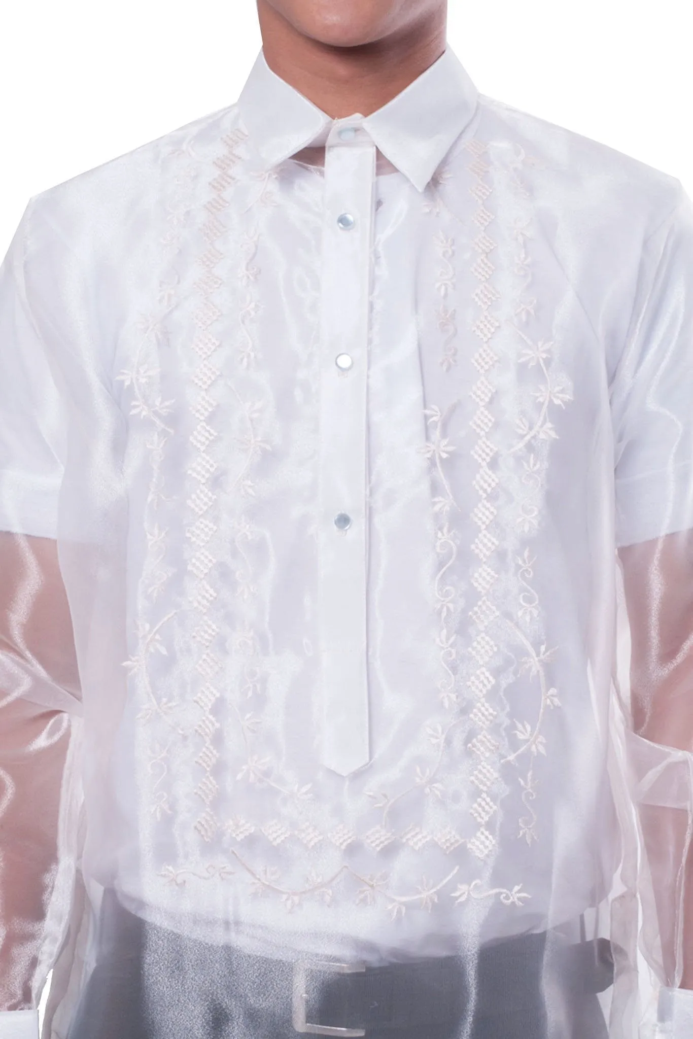 MO01 - Organza Barong Tagalog