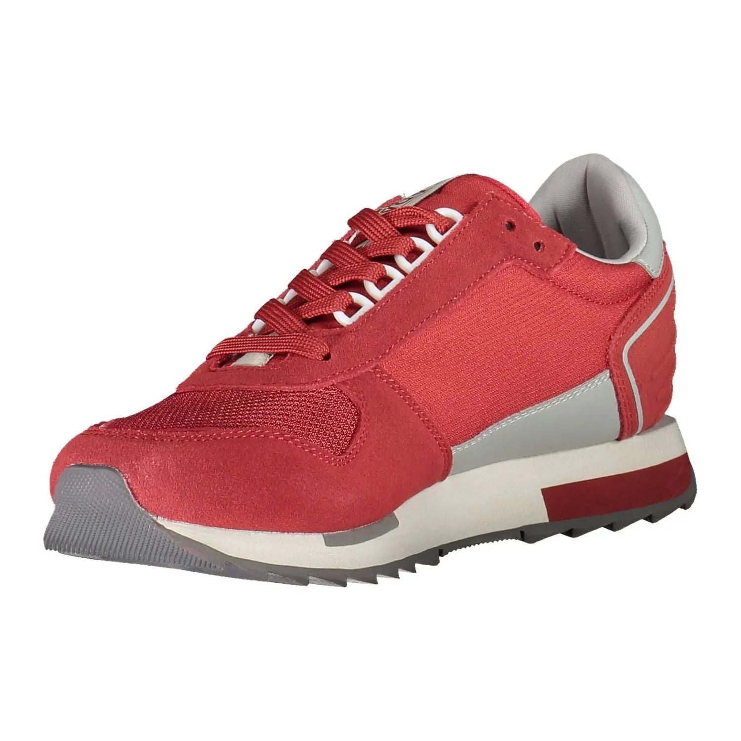 Napapijri Red Polyester Men Sneaker