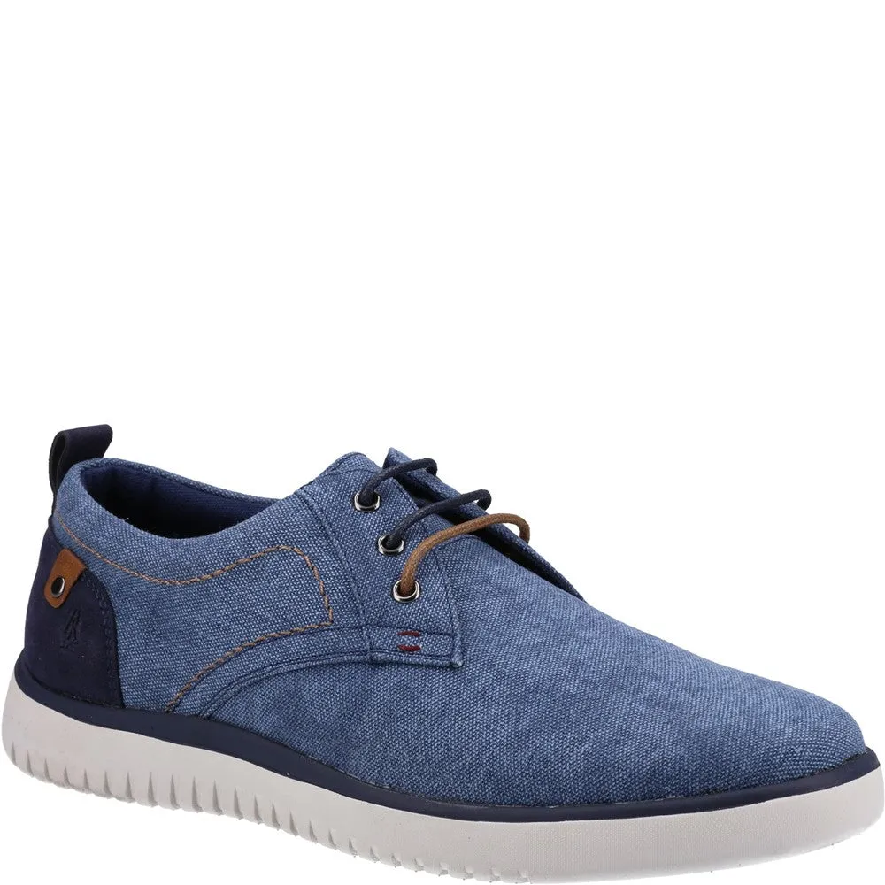 Navy Sandy Lace-Up Shoes