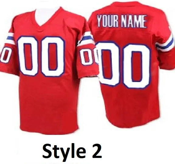 New England Patriots Customizable Pro Style Football Jersey