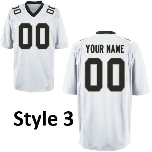 New Orleans Saints Customizable Pro Style Football Jersey