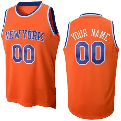 New York Knicks Customizable Pro Style Basketball Jersey