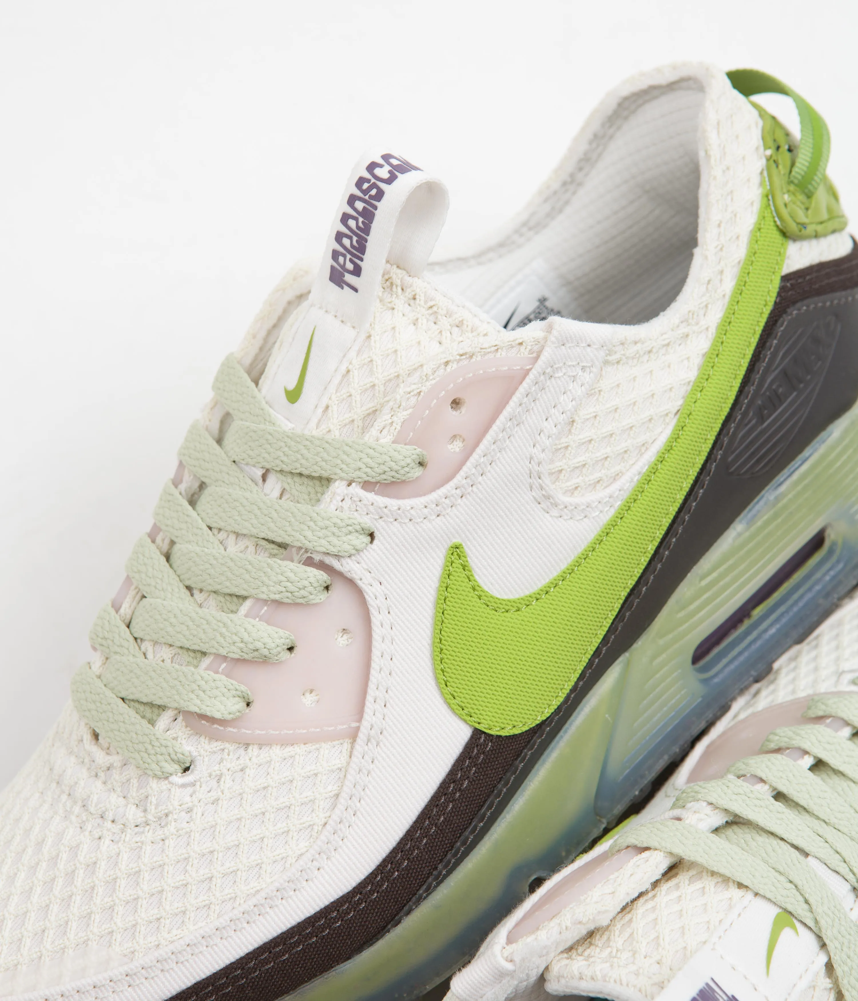 Nike Air Max Terrascape 90 Shoes - Phantom / Vivid Green - Olive Aura