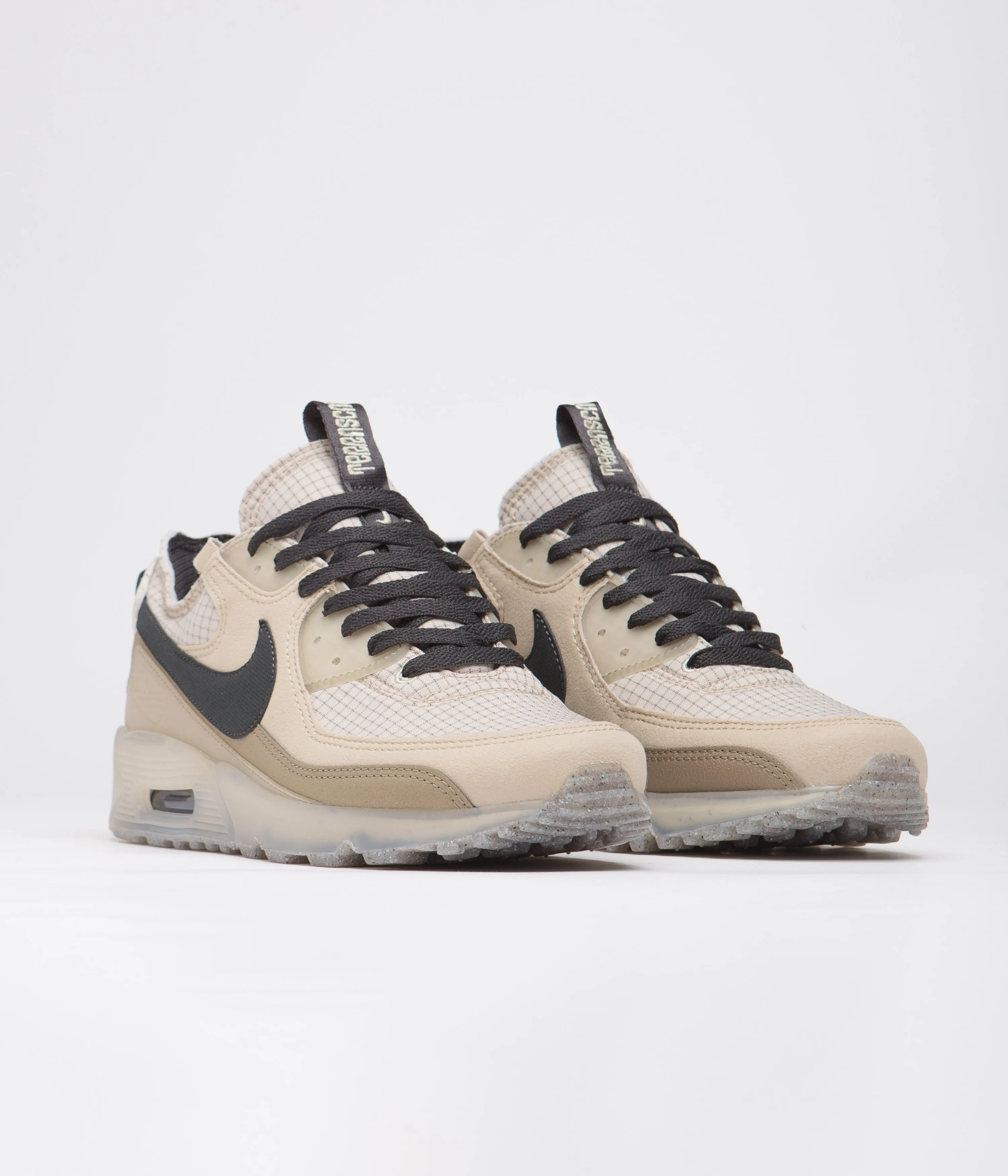 Nike Air Max Terrascape 90 Shoes - Rattan / Dark Smoke Grey - Khaki - Phantom