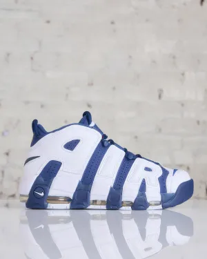 Nike Men's Air More Uptempo '96 White/Midnight Navy-Metallic Gold