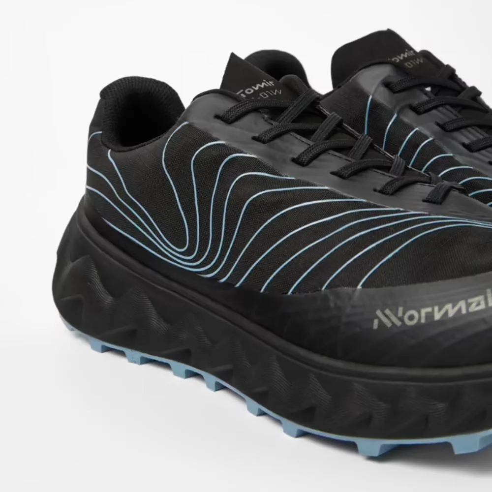 NNormal Tomir Waterproof Unisex (Black) - Every Runner Trail Running Shoes with VIBRAM® Megagrip