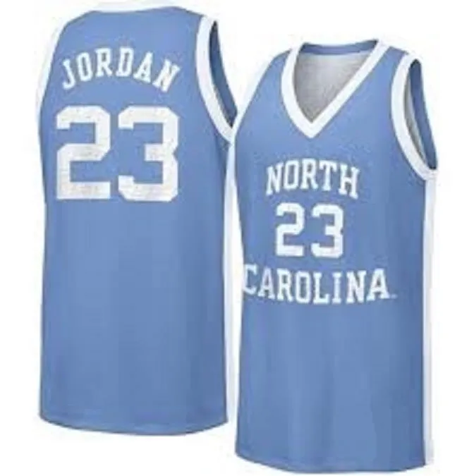 North Carolina Tarheels Customizable College Style Basketball Jersey