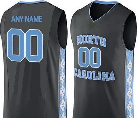 North Carolina Tarheels Customizable College Style Basketball Jersey