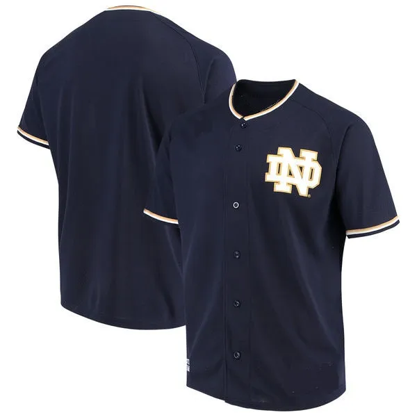 Notre Dame Fighting Irish Customizable College Baseball Jersey - 2 Styles Available