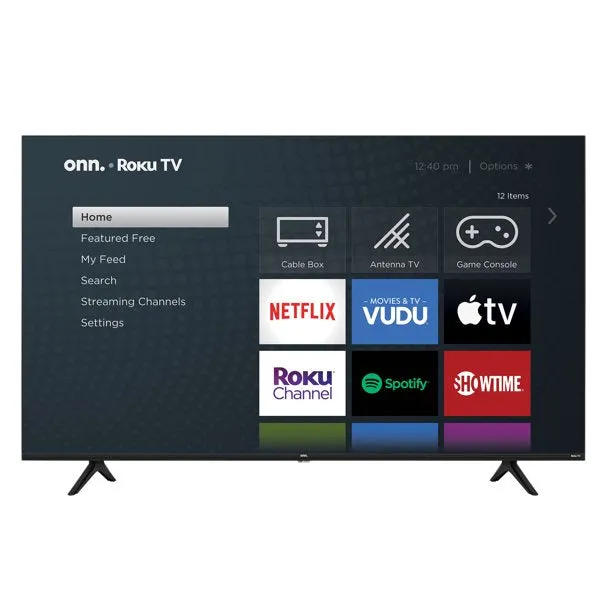 ONN. 50" Class 4K UHD LED Roku Smart TV (100021258)