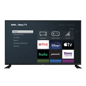 onn. 65" Class 4K (2160p) UHD LED Roku Smart TV HDR (ONC65TV19)