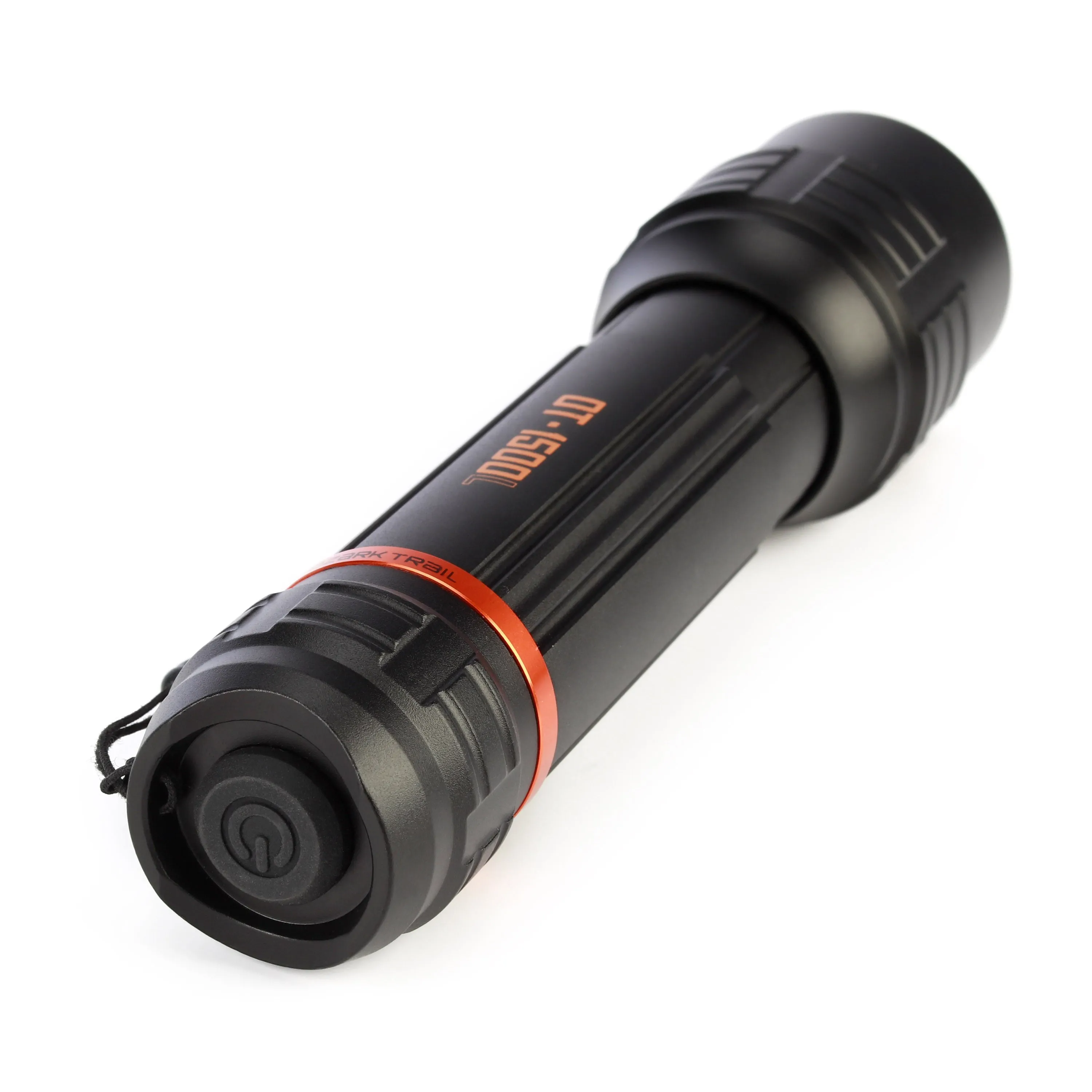 Ozark Trail 1500 Lumen Focusing Flashlight, IP67 Waterproof, Black