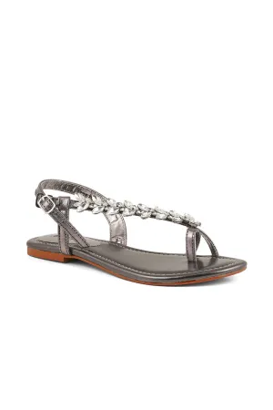 Party Wear Sandal I23670-Grey