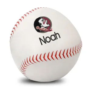 Personalized Florida State Seminoles Plush Baseball