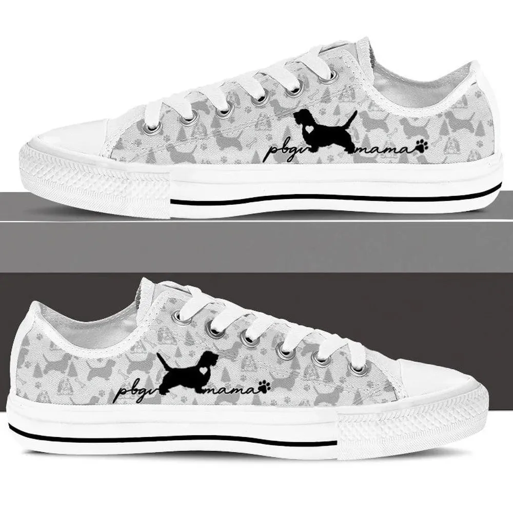 Petit Basset Griffon Vendeen Low Top Shoes - Dog Walking Shoes Men Women, Dog Printed Shoes, Canvas Shoes For Men, Women