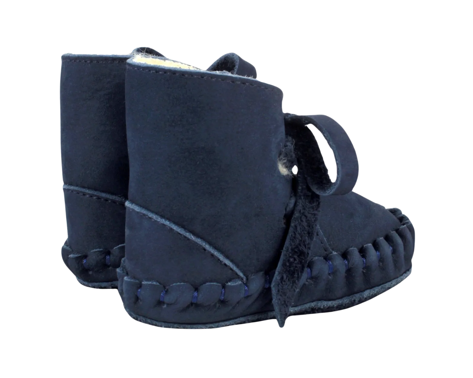 Pina Classic Booties | Navy Nubuck