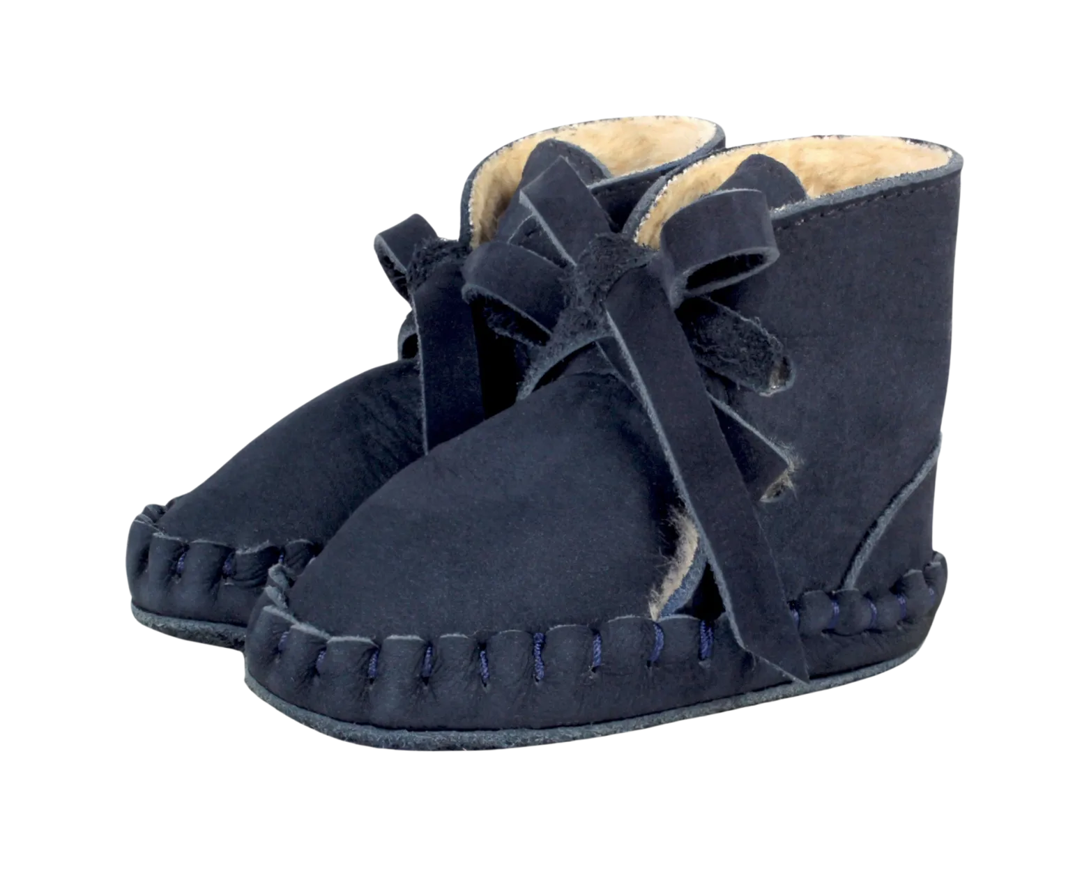 Pina Classic Booties | Navy Nubuck