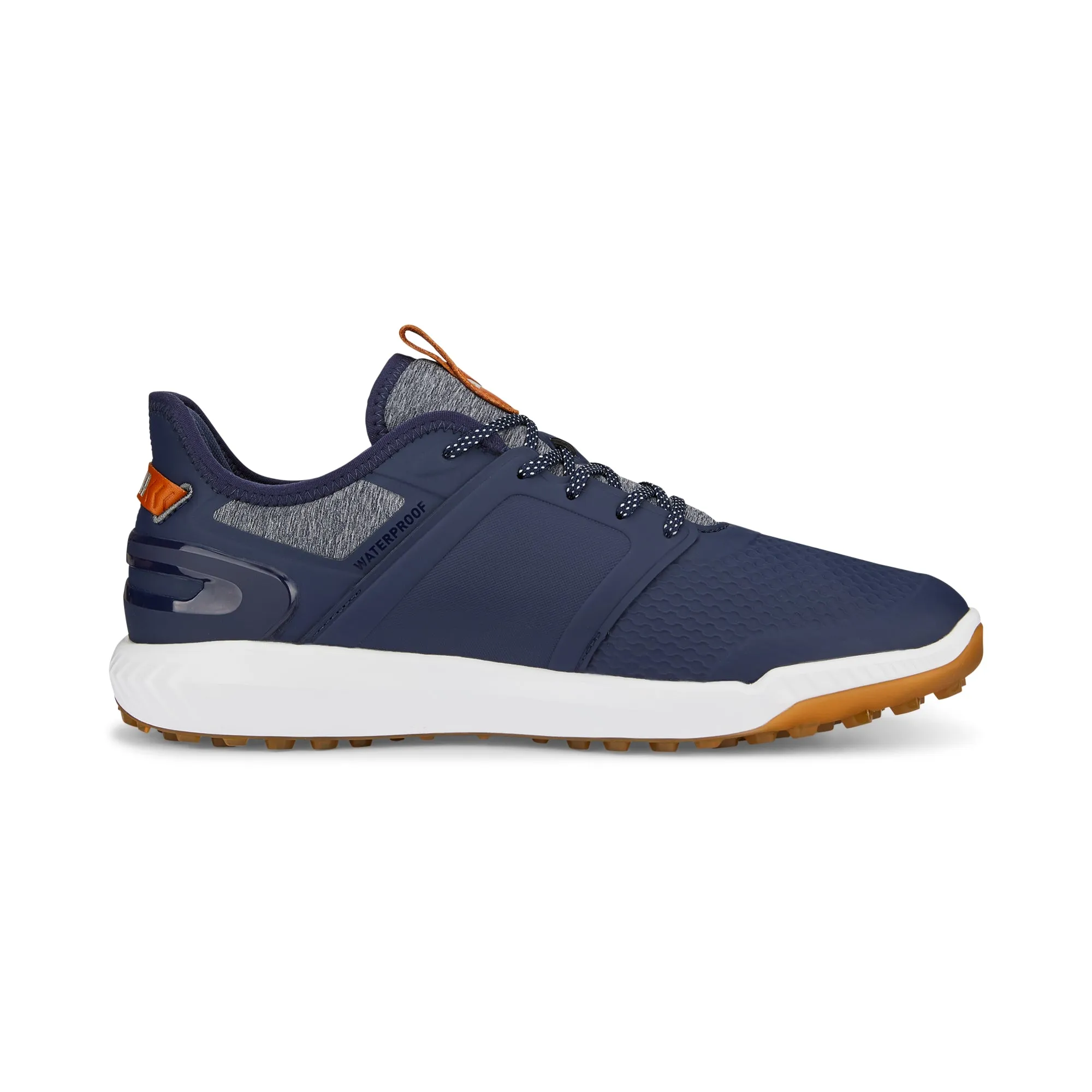 Puma Men's Ignite Elevate Wide Spikeless Golf Shoes - Navy/Silver