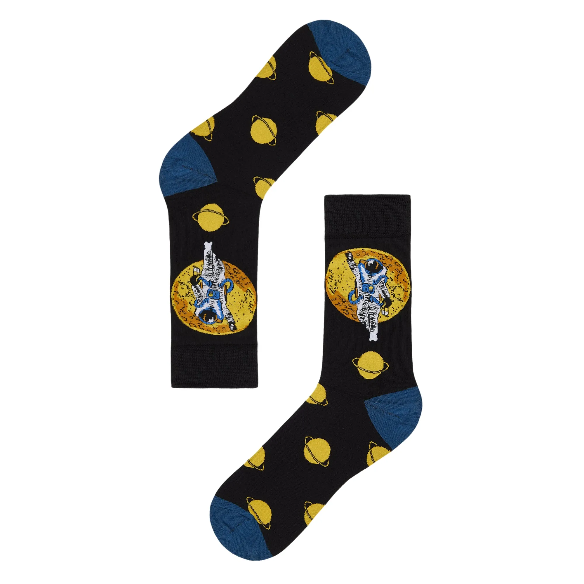 Reach for the Stars Printed Crew Length Socks