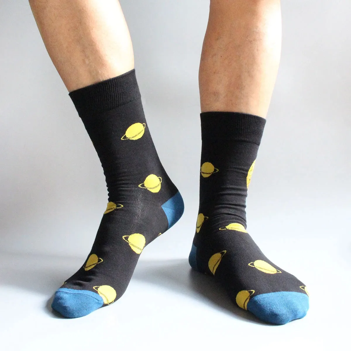 Reach for the Stars Printed Crew Length Socks