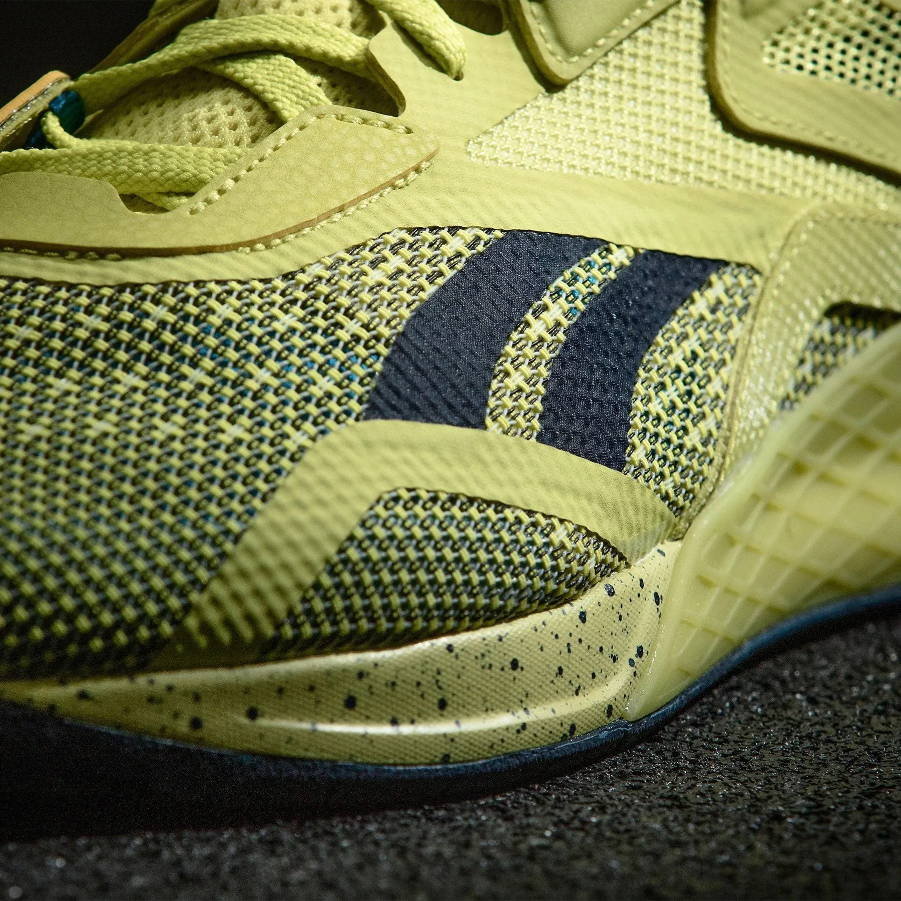 Reebok - Nano X - Men's - Chartreuse/Vector Navy/White