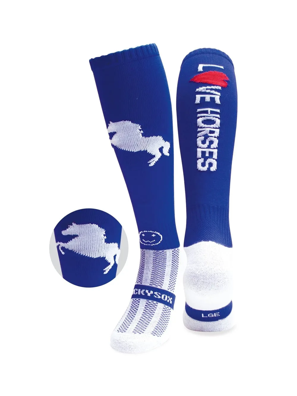 Riding socks - Love Horses (various colours)