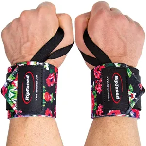 Rip Toned Wrist Wrap 18 Inch Professional Grade Thumb Loop Support Weightlifting