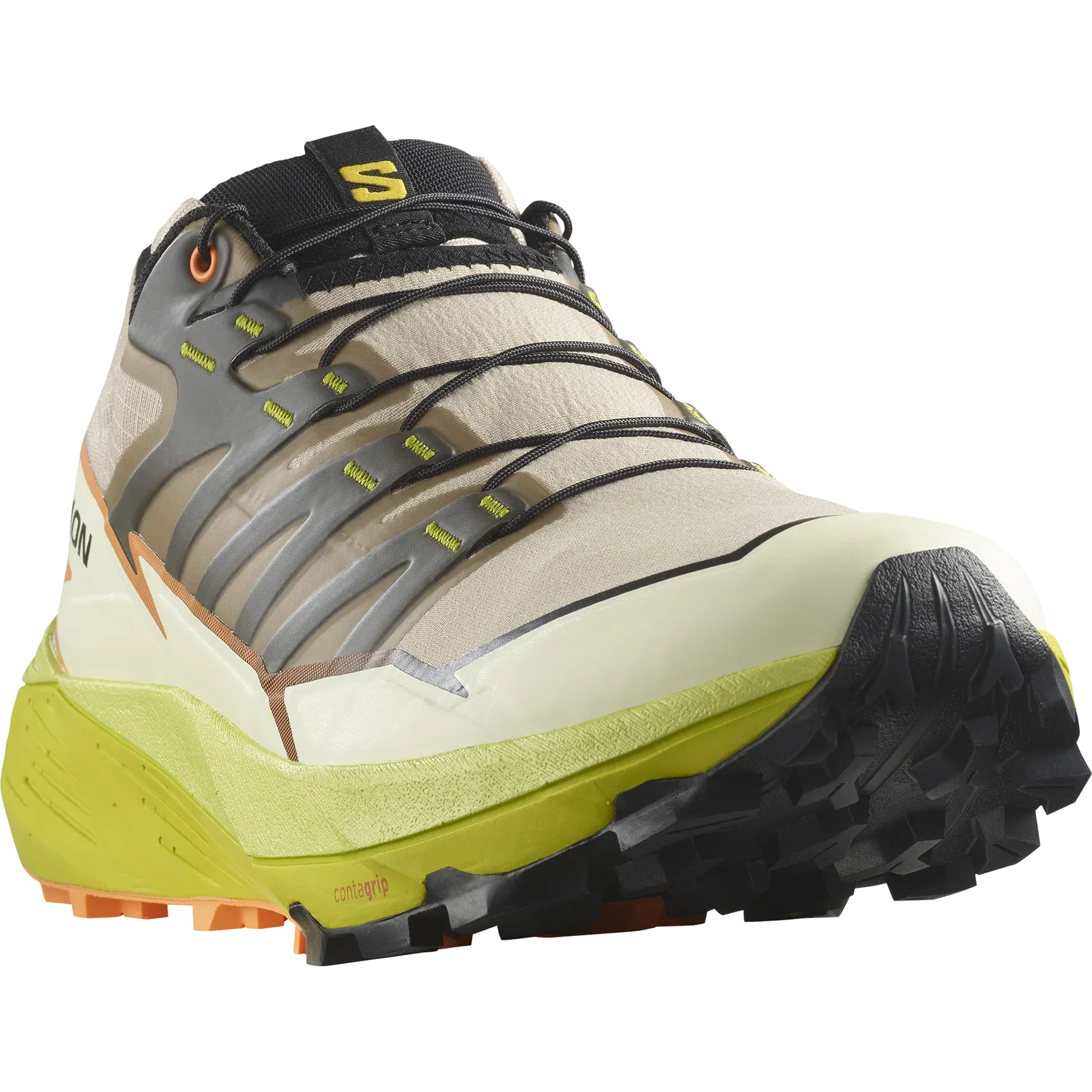 Salomon Thundercross Shoes (Men's) Black Quiet Shade Fiery Coral