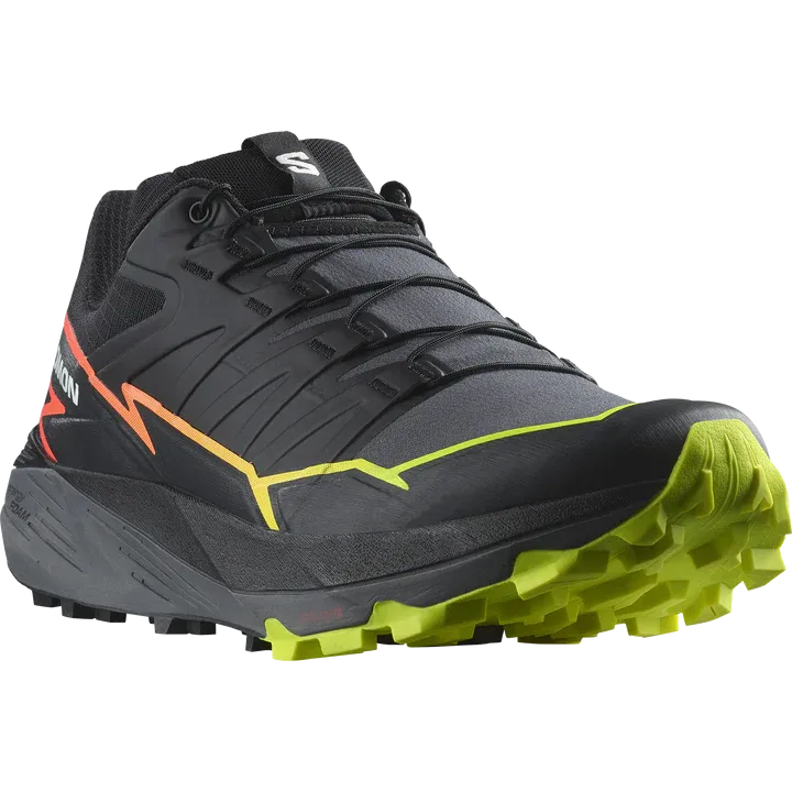 Salomon Thundercross Shoes (Men's) Black Quiet Shade Fiery Coral