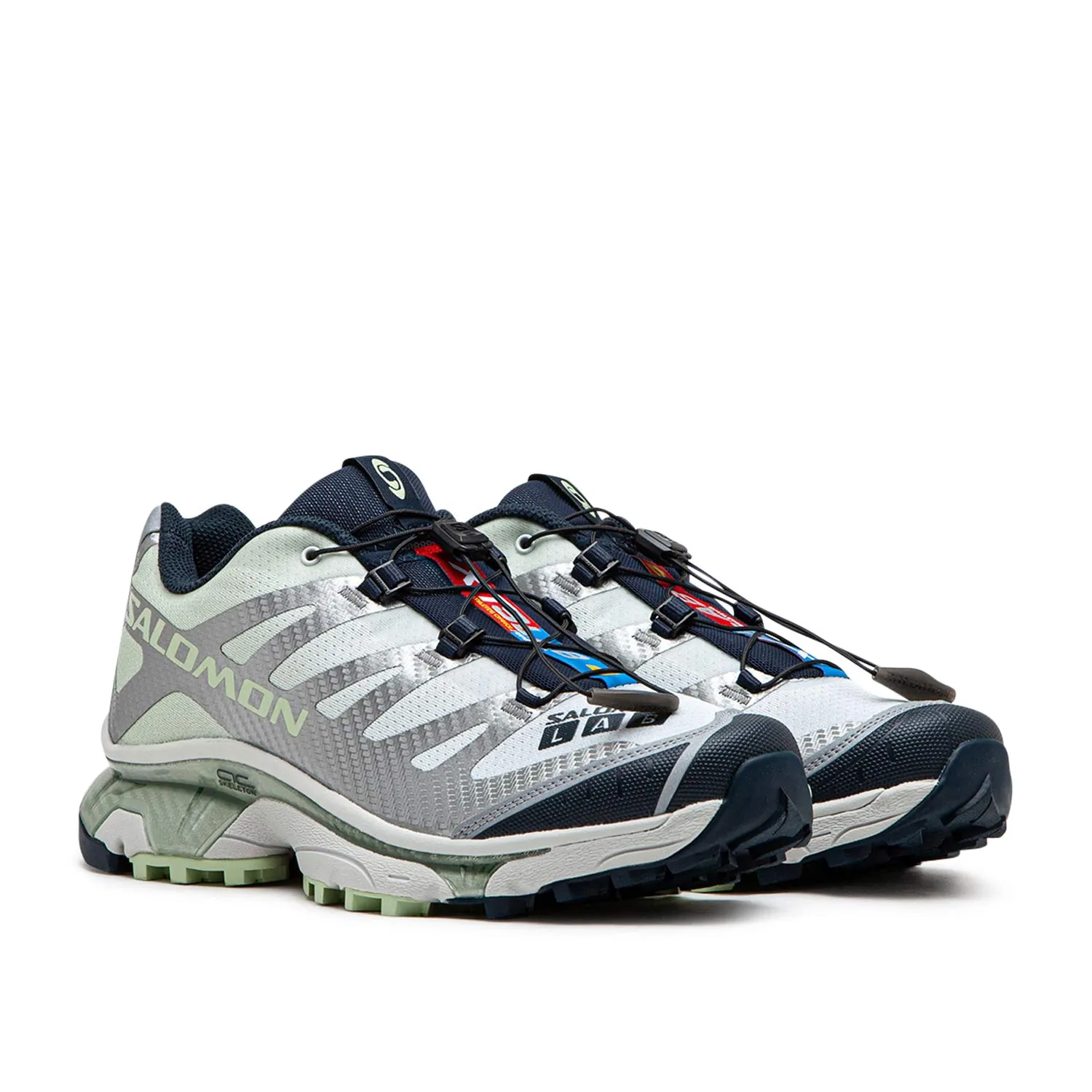 salomon xt-4 og (grey / green)