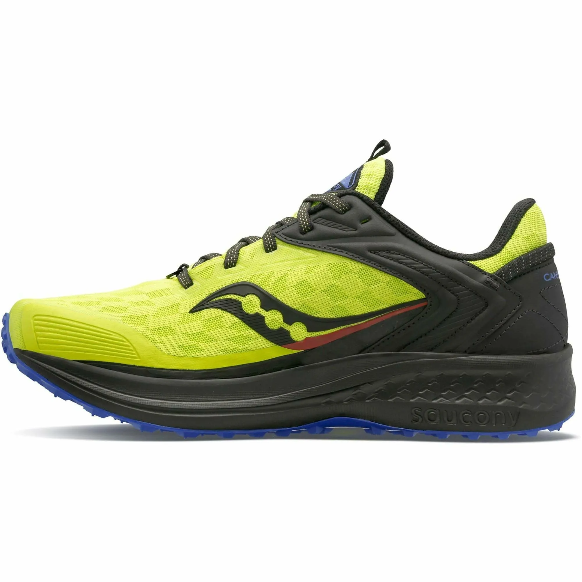 Saucony Canyon TR2 Mens Trail Running Shoes - Yellow