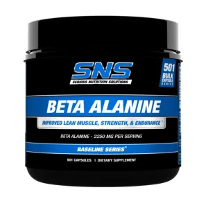 Serious Nutrition Solutions Beta Alanine 501 Caps