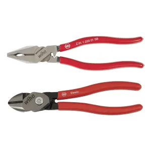 Soft Grip Pliers Set, 2 Piece