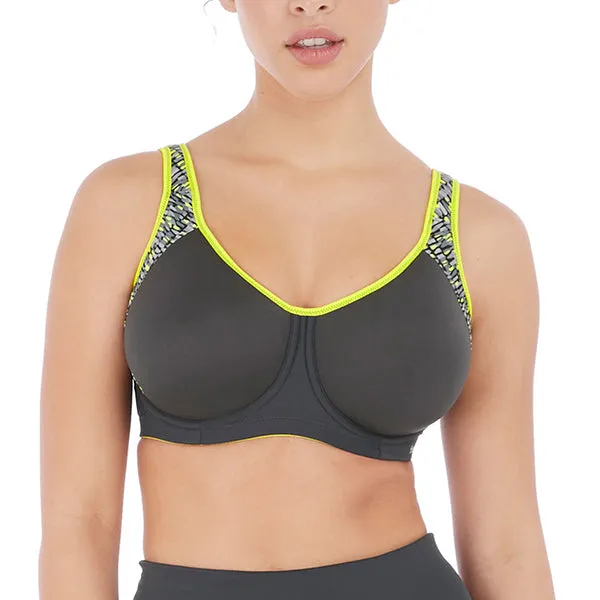 Sonic Lime Twist Sports Bra