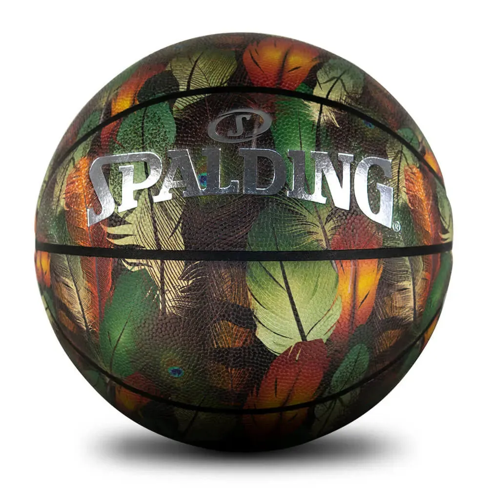 Spalding Bird Feathers Basketball Size 7