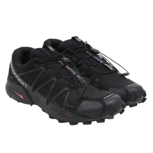 Speed Cross 4 Sneakers Black Trail Running Shoes Sensi Fit