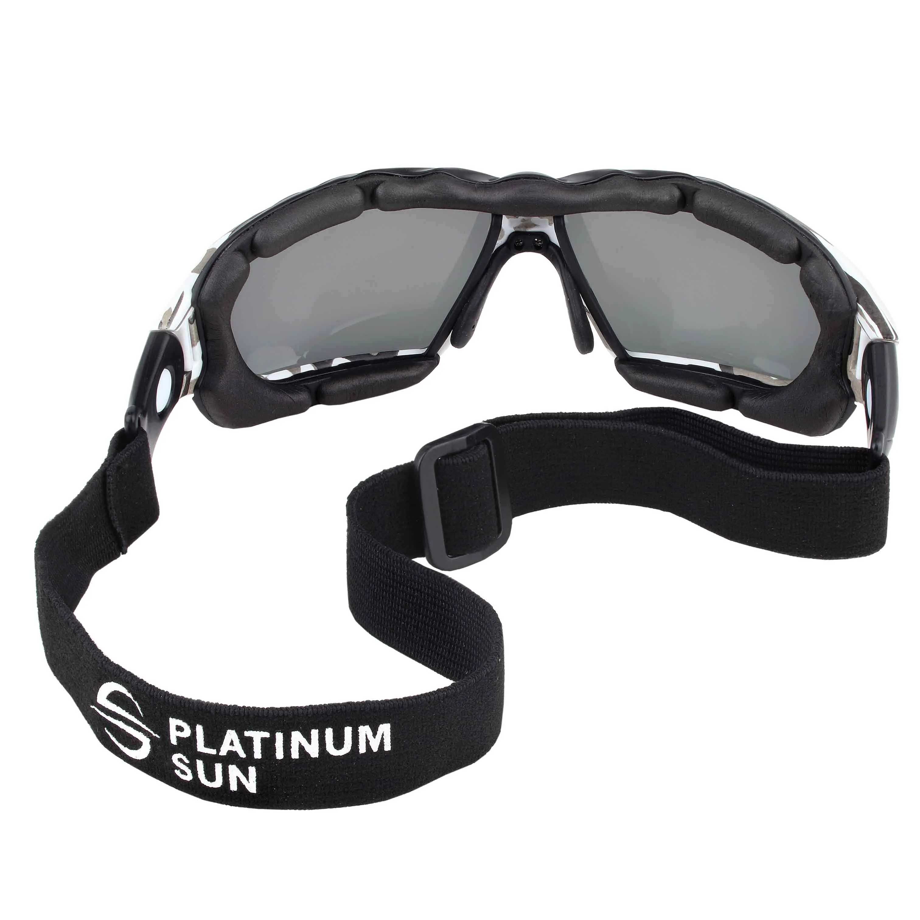 Sports Polarized Sunglasses with Extreme-sports Strap UV400 | Amphibia - Camo