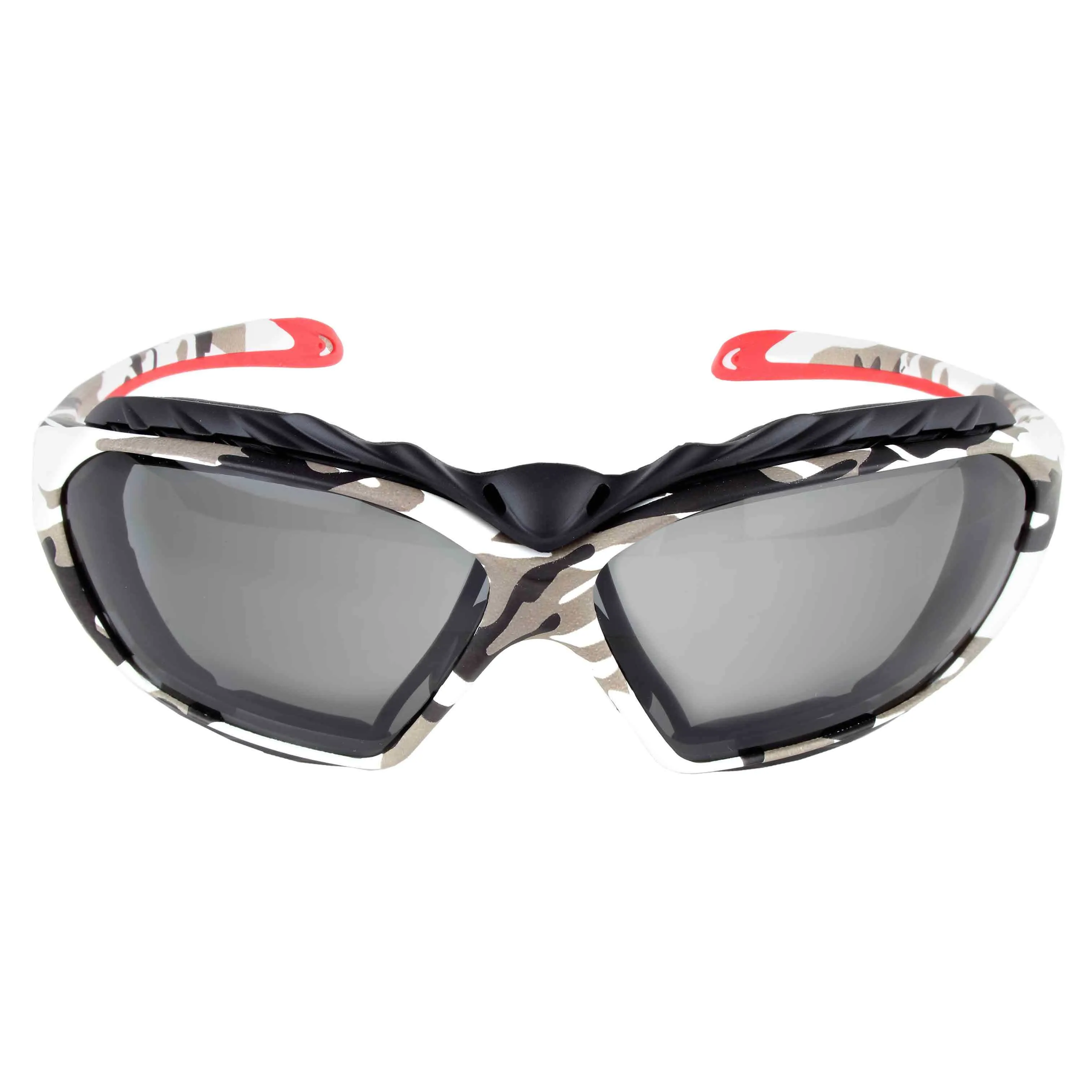 Sports Polarized Sunglasses with Extreme-sports Strap UV400 | Amphibia - Camo