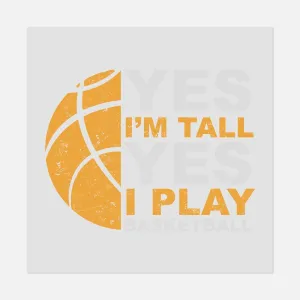 Sports - YES IM TALL-YELLOW