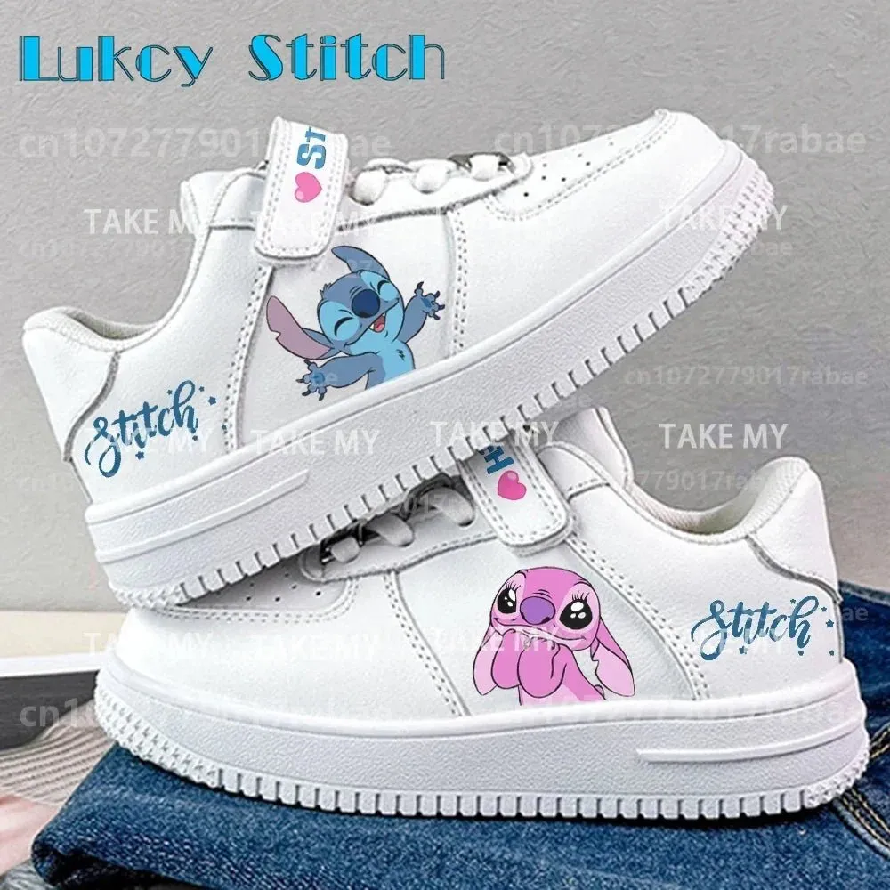 Stitch Kids Casual Basketball Sneakers | Fashion Sports Running Shoes for Kids