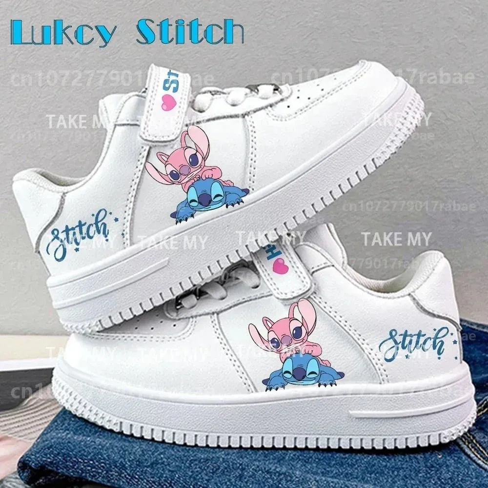 Stitch Kids Casual Basketball Sneakers | Fashion Sports Running Shoes for Kids