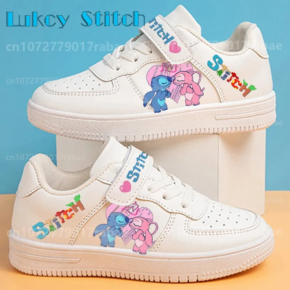 Stitch Kids Casual Basketball Sneakers | Fashion Sports Running Shoes for Kids