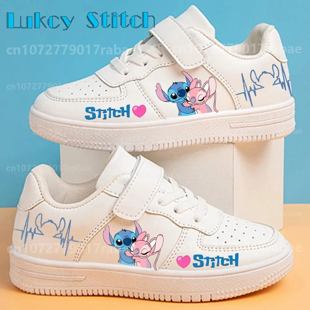 Stitch Kids Casual Basketball Sneakers | Fashion Sports Running Shoes for Kids