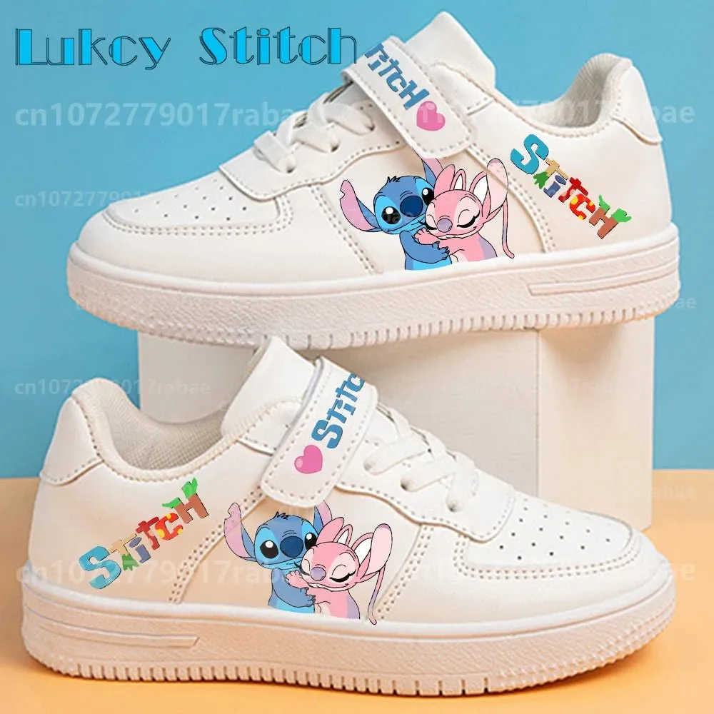 Stitch Kids Casual Basketball Sneakers | Fashion Sports Running Shoes for Kids