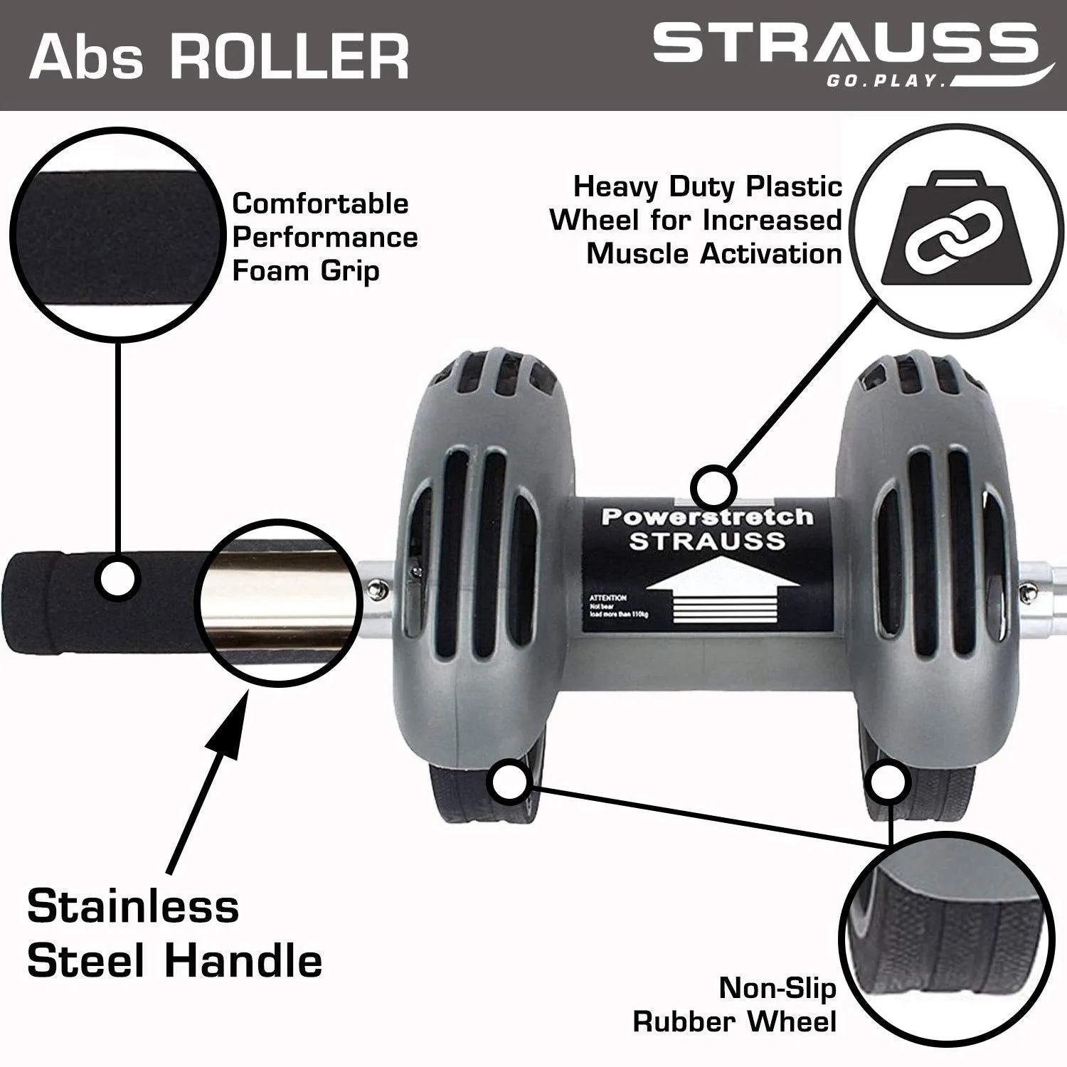 Strauss Power Stretch Roller