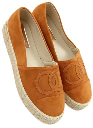 TEEK - Burnt Orange Espadrille Shoes