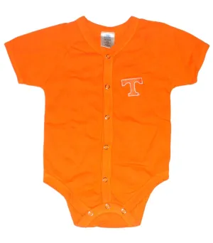 Tennessee Volunteers Pine Sports Orange Snap Baby One Piece Outfit