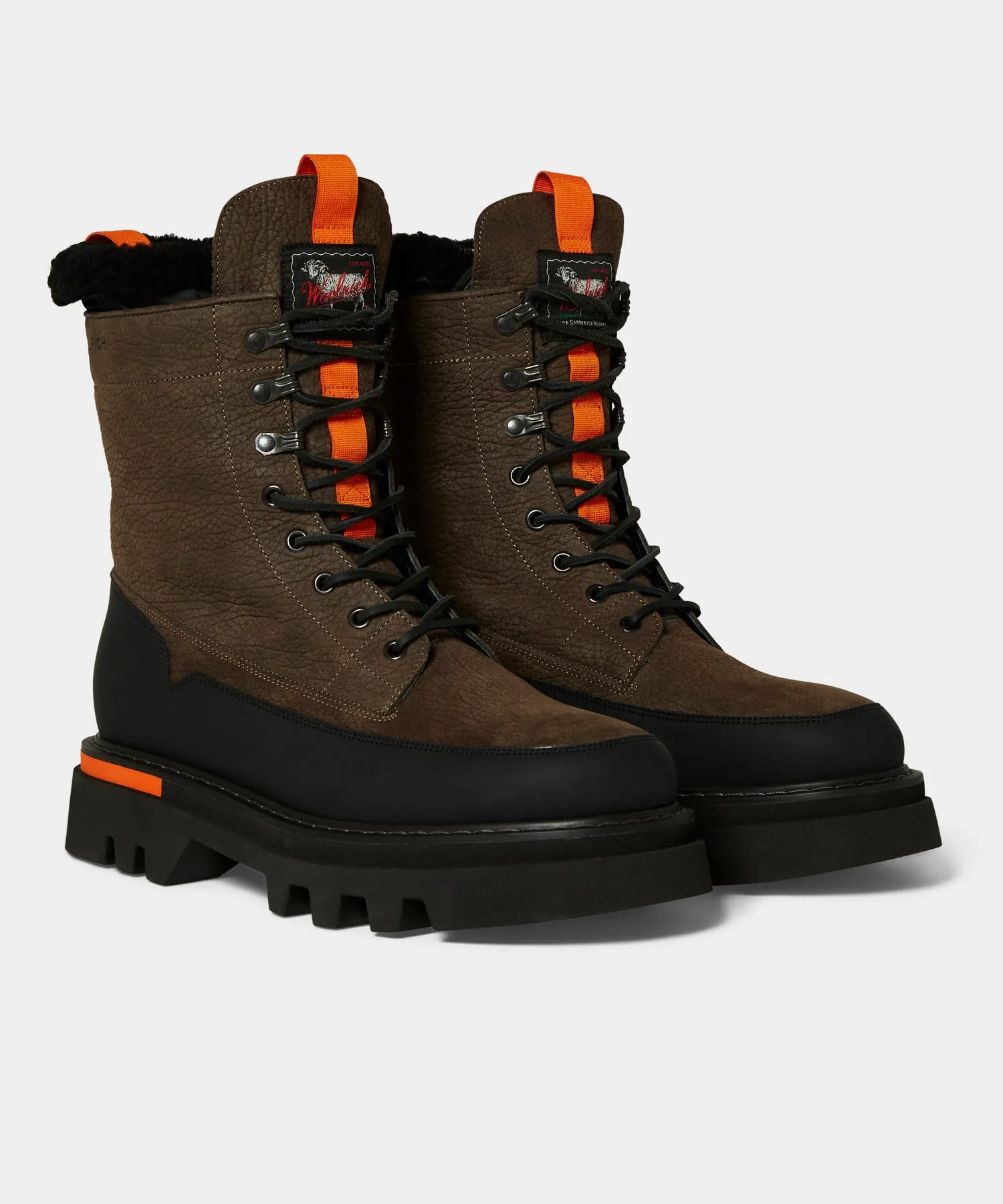 Todd Snyder X Woolrich Hiking Boot