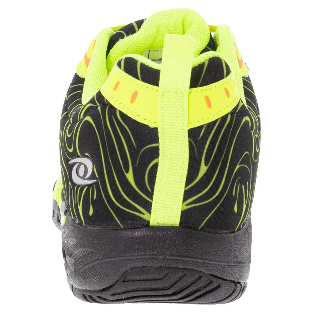 Unisex DinkShot Pickleball Shoes Lime and Black