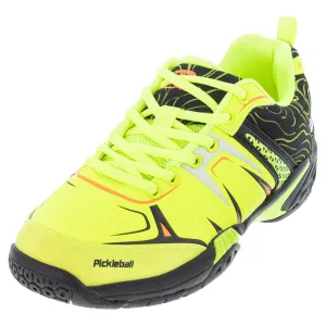 Unisex DinkShot Pickleball Shoes Lime and Black